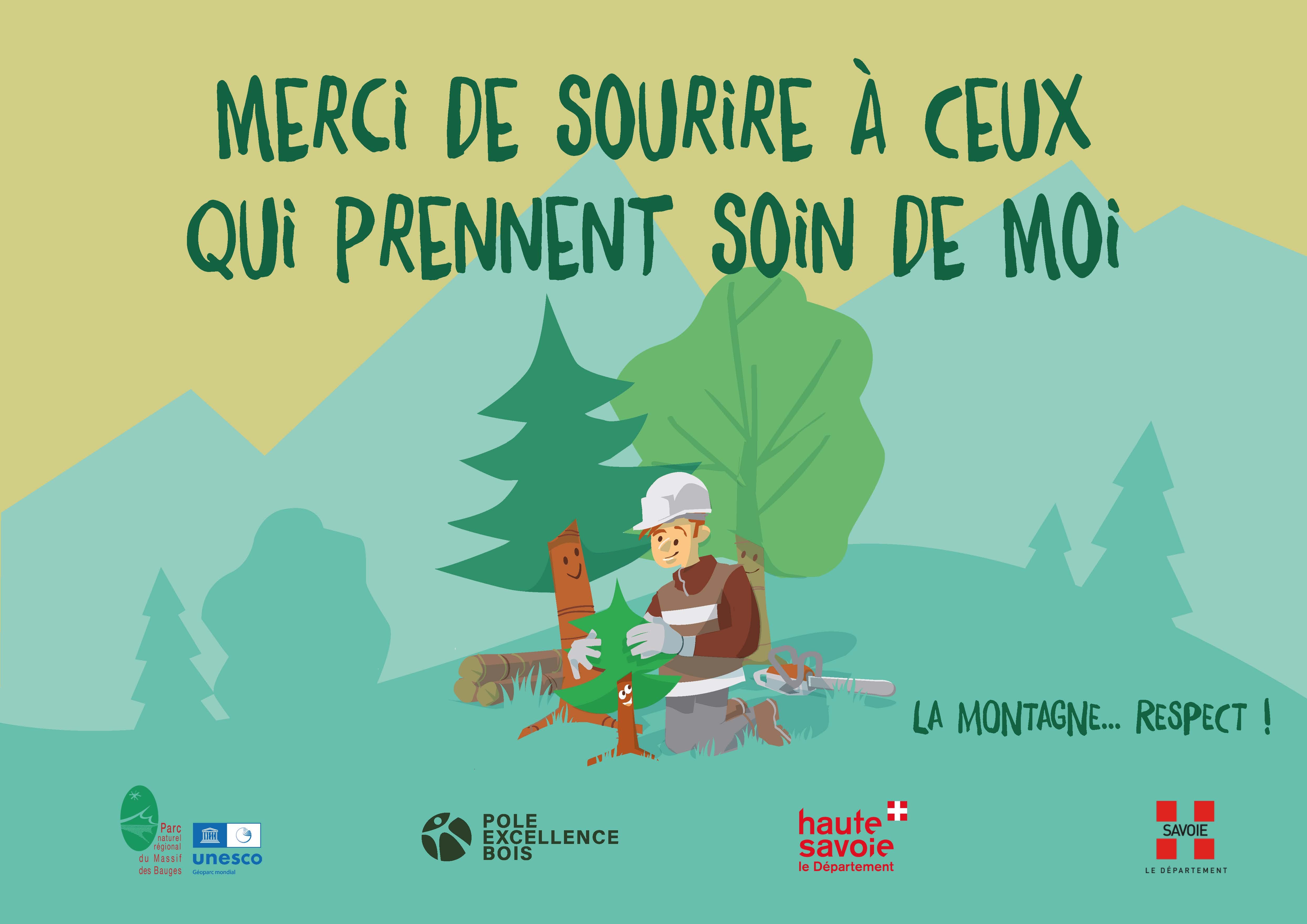 2026 – Diffusion de la campagne La Montagne… Respect ! dédiée à la forêt