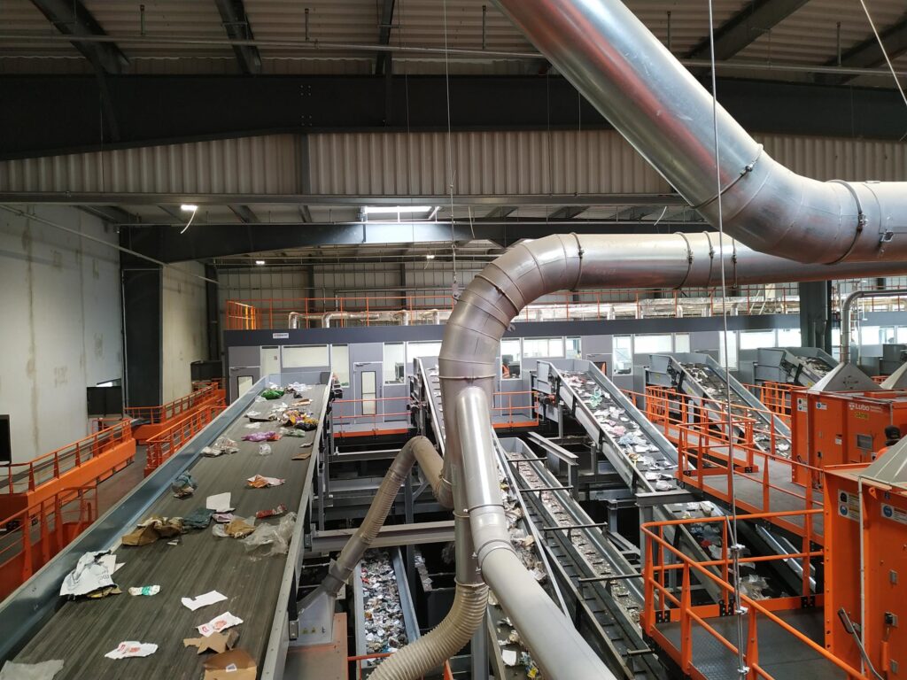 Centre de tri machine