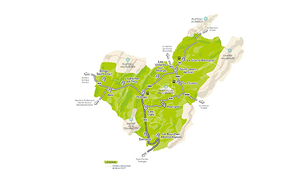 Le territoire et les communes
